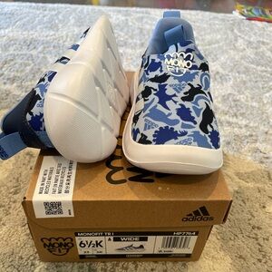 New in Box Adidas Monofit Soze 6.5K - Dinosaur Print